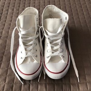 Hi Top White Converse All Star